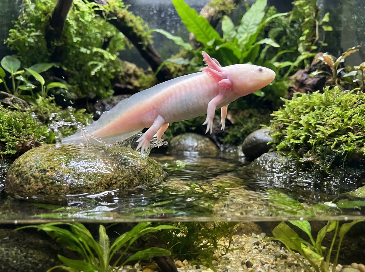 Axolotl Jump or Hop