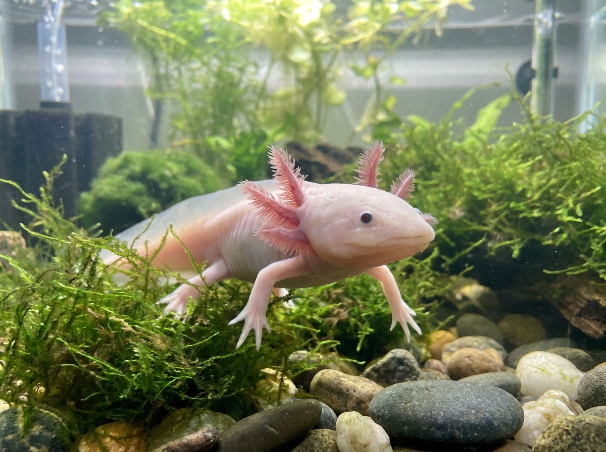 Axolotl Not Moving