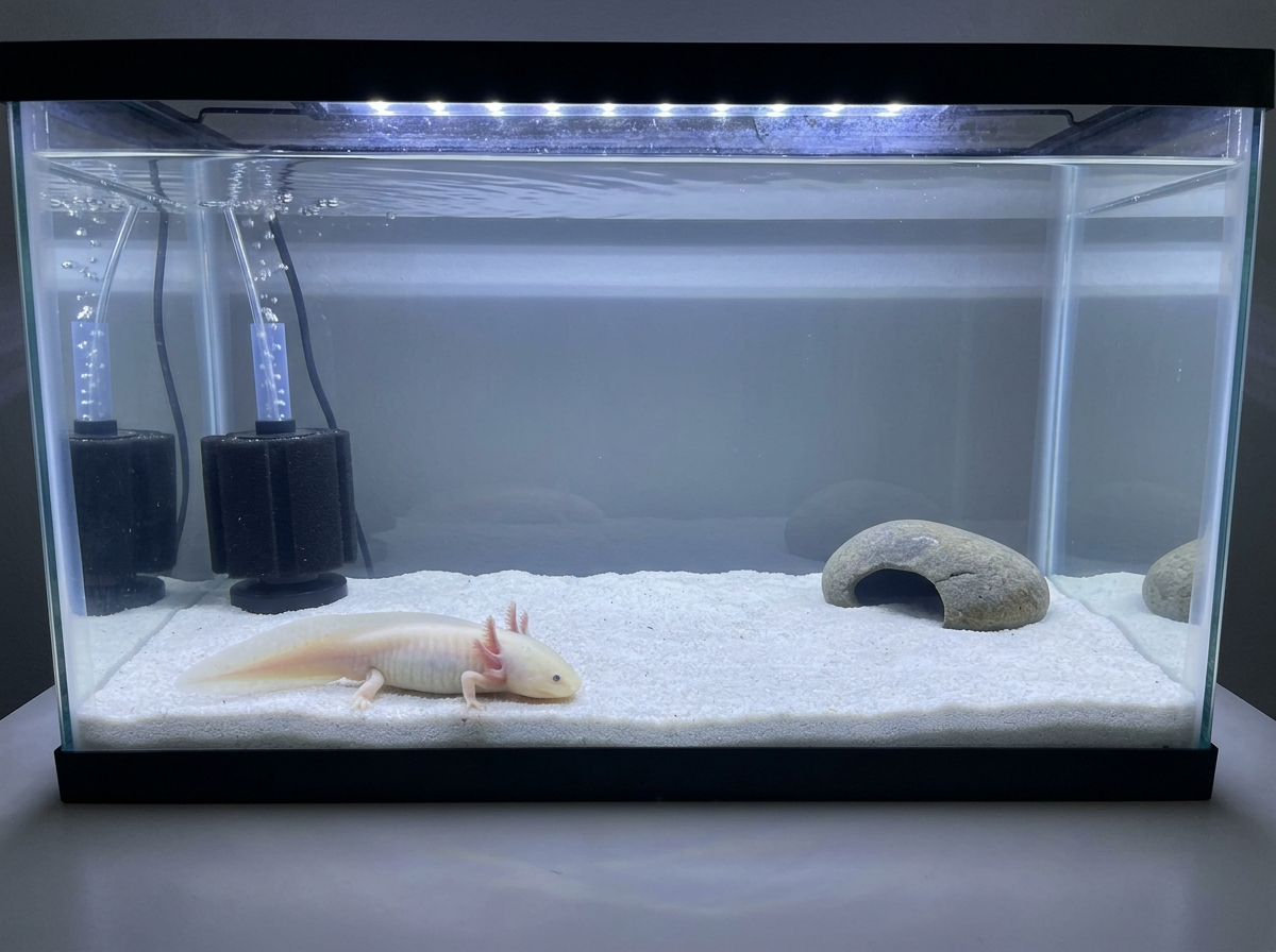 Best Substrate for Your Axolotl Tank Best Substrate for Your Axolotl Tank
