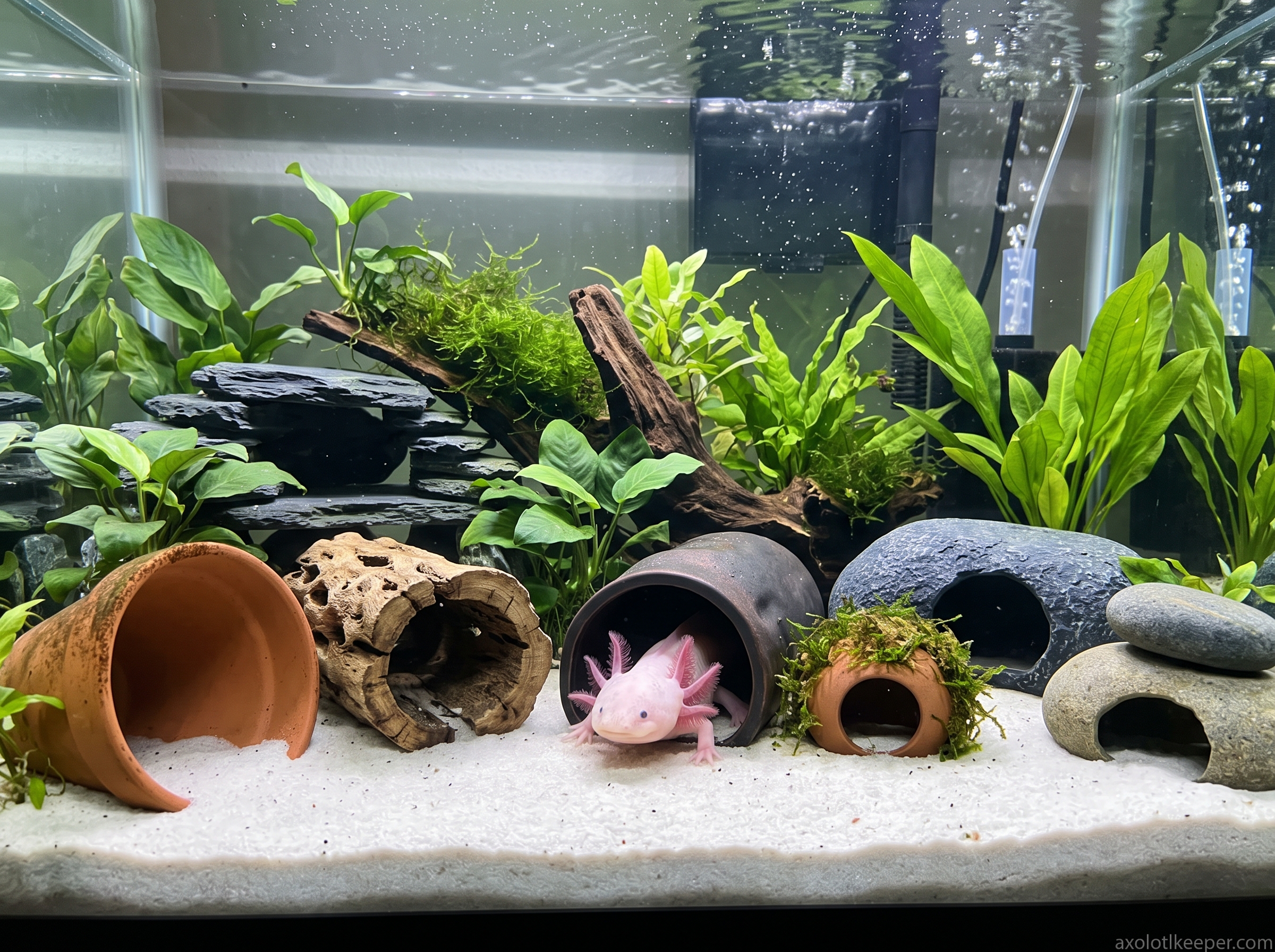axolotl hides