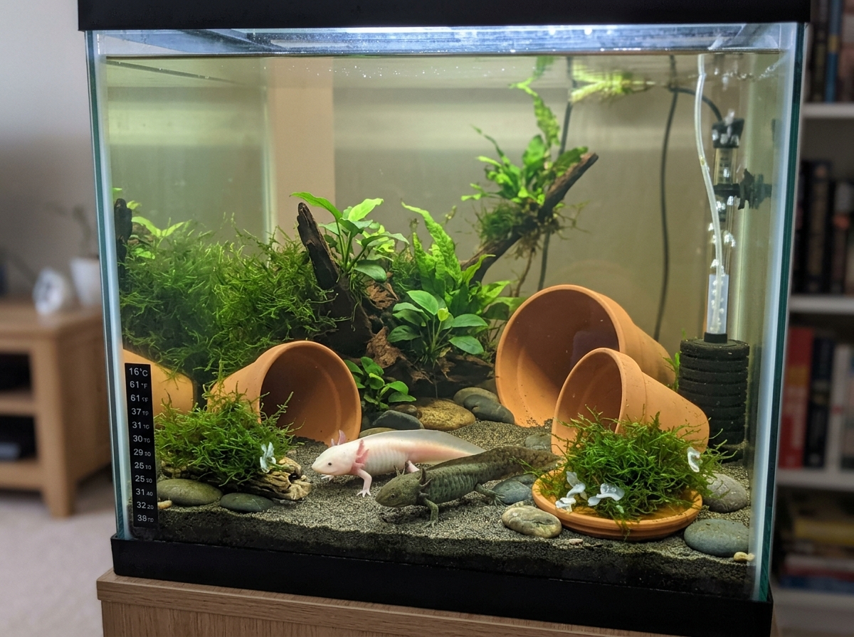 axolotl breeding requirements
