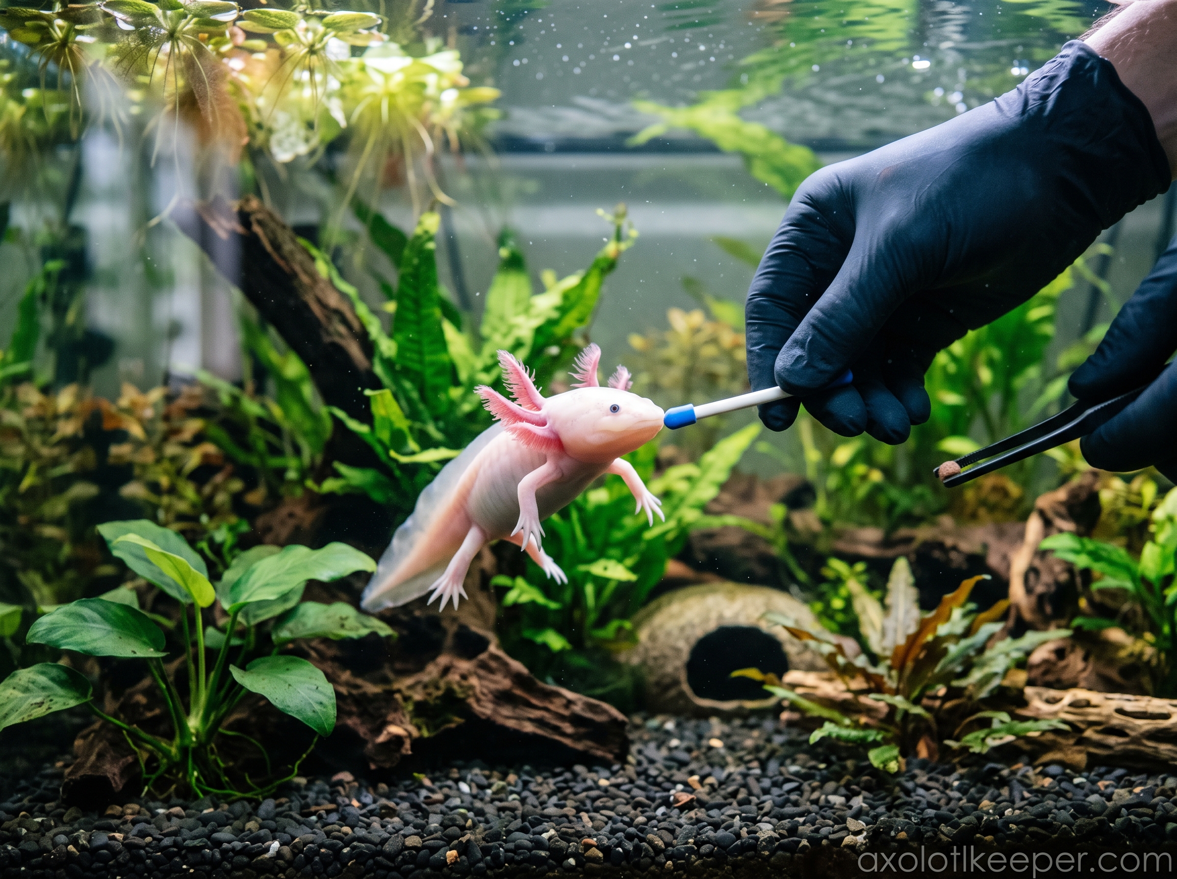 axolotl learning tricks