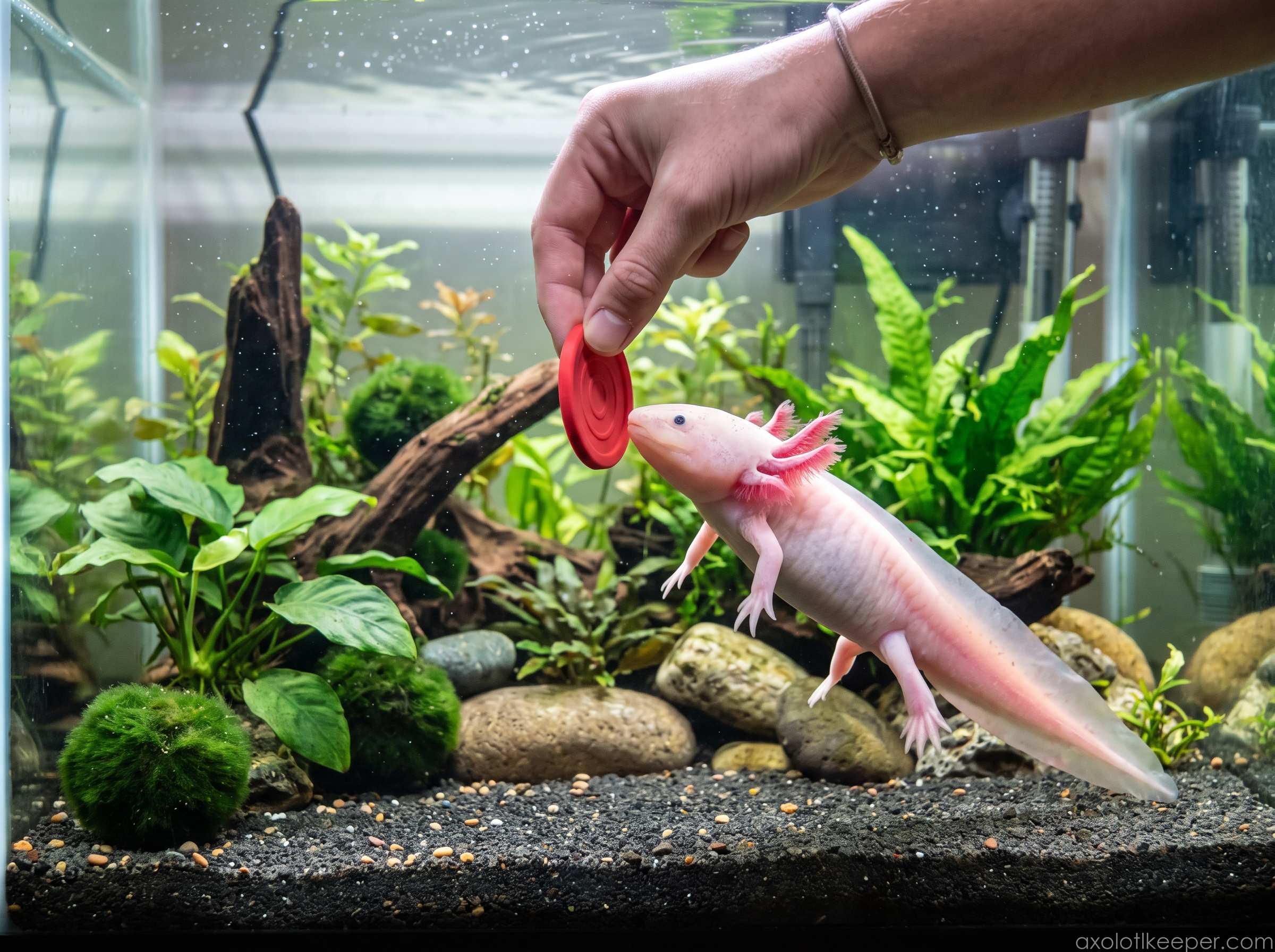 axolotl learning tricks